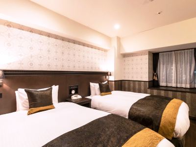 プレミア デラックス ツインルーム 神戸トアロードホテル山楽の写真