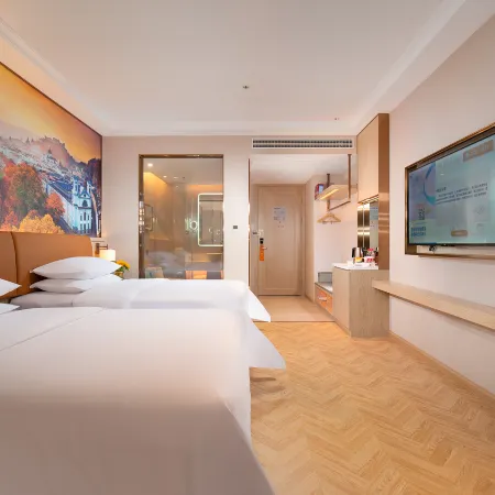 Vienna Hotel (Jiujiang De'an High-speed Railway Station Chaoyang Road Pedestrian Street)