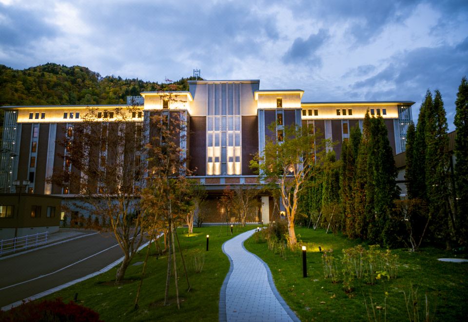 조잔케이 온천마을 풍경