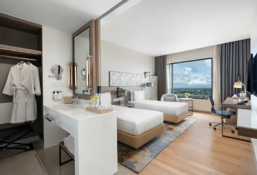 2 เตียงเดี่ยวพรีเมี่ยมวิวทะเลชั้นสูง