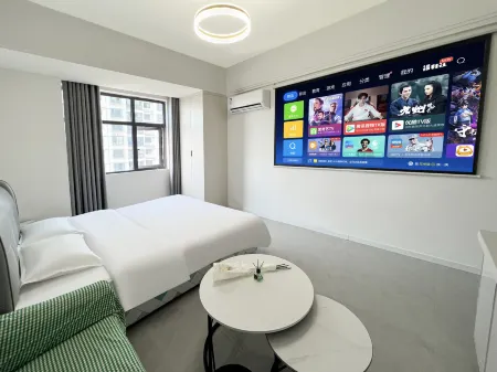 Don't ask about the return period·Light luxury cinema homestay (Zhengyang Plaza) Отели в г. Чженян