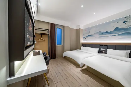 Zsmart Smart Hotel (Shanghai Jinhui Longhu Tianjie Branch) Отели рядом с достопримечательностью «Er Yan Temple»