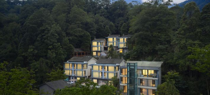 Qingcheng Mountain Muguangyun Villa private Tang resort Hotels in Dujiangyan City
