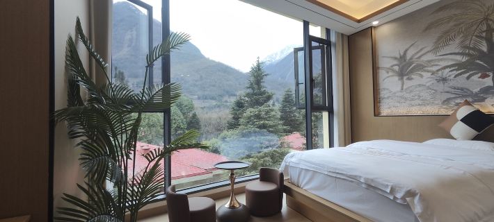 Hailuogou Huanshan Scenic Homestay Luding İlçesi otelleri