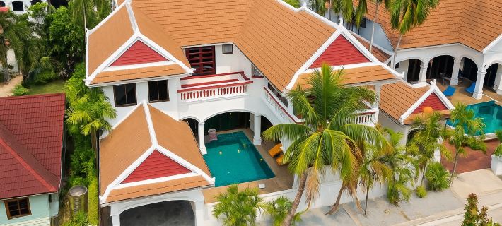 Luxury 5-Bedroom Pool Villa at FunPlace, Pattaya Hotels in Sattahip