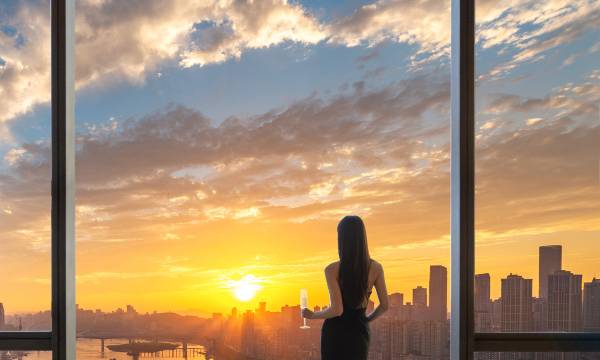 Where to stay in Chongqing: Jiefangbei: Vista High-Rise River View Hotel (Jiefangbei Area/Hong Ya Dong)