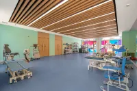 Zhangjiakou Fulong Fengling Yuegu Fanwoods Hotel - gimnasio