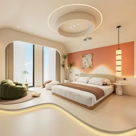 Yunxi CLOUD Designer Audio-Visual Smart Homestay (Nanping Street Old Town) Отели рядом с достопримечательностью «Nanping Pedestrian Street»