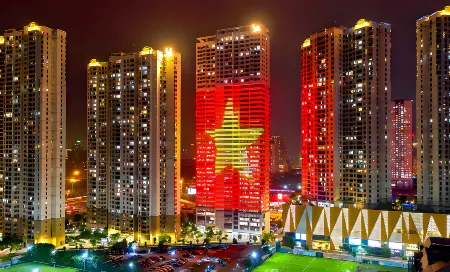 Cau Giay Hanoi Vinhomes D’Capitale – TK Stay Отели рядом с достопримечательностью «Hanoi Train Street»