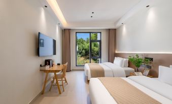 MoxiCourtyard Villa;AccommodationforLeisure andVacationwithMountainViews(WuyuanHualiScenicAreaStore)