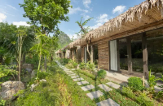 Tam Coc Oasis Resort & Spa 寧平三谷洞（Tam Coc Cave）附近的飯店