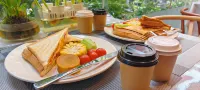 Breeze Alley Inn-English services-3mins to National Park-Western breakfast,Coffee,Laundry,Tickets - Frühstück