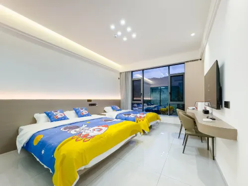Wenquan Elegant Residence (Shitai Guniujiang Scenic Area) - 마운틴 뷰