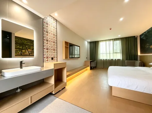 Qiuguo Hotel (Zhangye Lushuiwan Tourism Resort Ganzhou Fucheng) - جديد