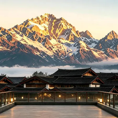 Snow·Wanfeng Valley | Golden Peak View·Snow Mountain View Villa (Baisha Ancient Town Branch