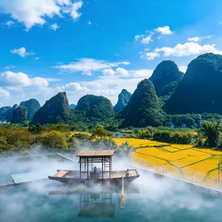 BYMA Valley Hideaway  Resort · Yangshuo·Ten-Mile Gallery·Yulong River·Tower Karst View