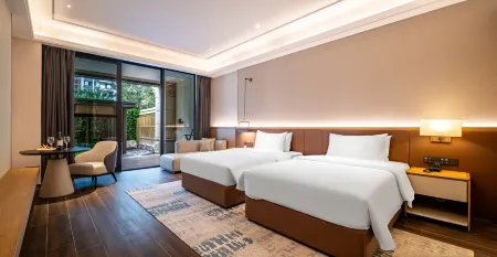 YuanDa Hot Springs International Resort Hotel Отели в г. Юаньмоу