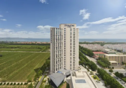 煙台金海岸ダブルツリー バイ ヒルトンホテル及スイート 金沙ビーチ（ゴールデンビーチ）周辺のホテル