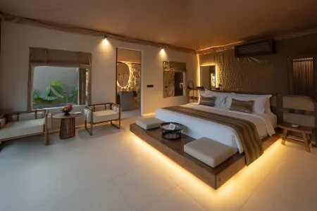 Ubud Mas Glamping Luxury Tent Отели рядом с достопримечательностью «Ubud Kajeng Rice Fields Walk»