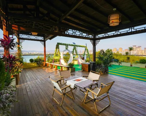 Maitreya Lake Riverside Homestay (Huquan Water Town Tourist Resort Branch) Hotel di Mil