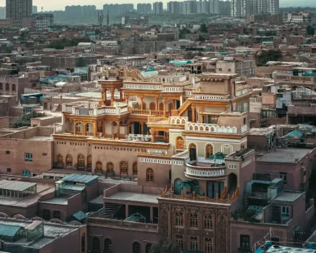 空中ガーデン民宿（喀什古城観光地） カシュガルのホテル