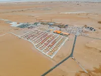 Wusute Overwater Yardangs Dreamy Starry Sky Wilderness Luxury Resort - Mountain view