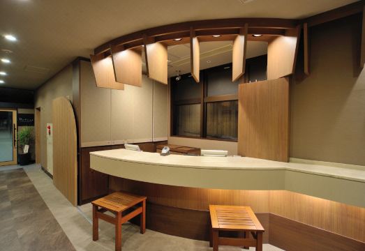 호텔 로비나 프런트의 모습