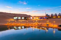 Stay overnight at the Desert Lakeside Camping Hotel - ห้องครัว
