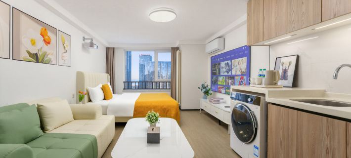 Star Era · Intelligent Audiovisual Seaview Apartment Dalian otelleri
