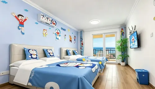 Yidongju Family-Friendly Seaview Homestay (Naxianghai Diamond Beach Bathing Area) - Hot Springs