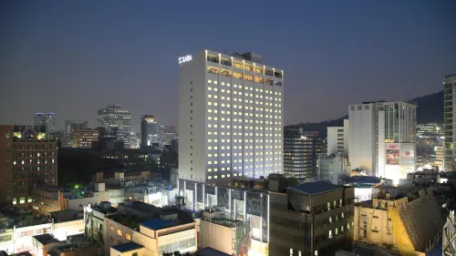 Solaria Nishitetsu Hotel Seoul Myeongdong - balcony