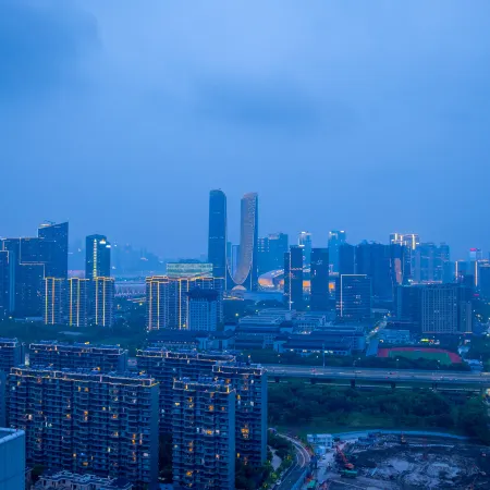 Qiantang Guanyun High-Rise River View Luxury Youth Hostel (Hangzhou Xingyi Subway Station)