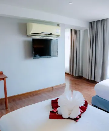 ห้องดีลักซ์ เตียงเดี่ยว 2 เตียง