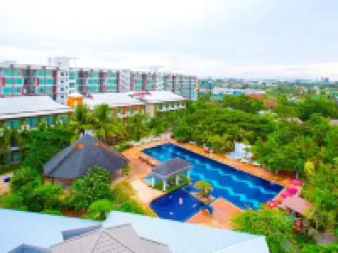 อีสตินี่รีสอร์ทแอนด์สปา โรงแรมใกล้วัดหนองปรือ