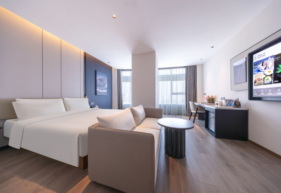 [Atour Hotel Luzhou MixC Financial Center의 객실 내부 이미지]