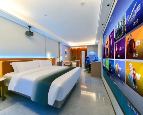 Ye Yuchen E-sports Movie Hotel (Baoding Beiguo Xiantianxia Branch) Hotels near Baoding Library
