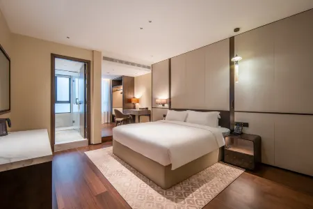 Rezen Hotel Shanghai Pudong Street（Lujiazui Riverside Center） Отели рядом с достопримечательностью «Yangpu Riverside District»