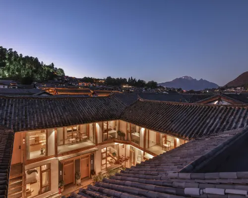 Meiluolanting · Lijiang One Life One Home stay in search of hidden light Zen tea Hotels in Lijiang
