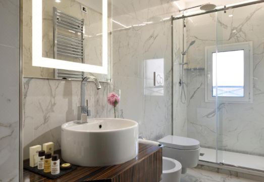 르 부티크 호텔 테라스에서 보는 로마 시내와 바티칸