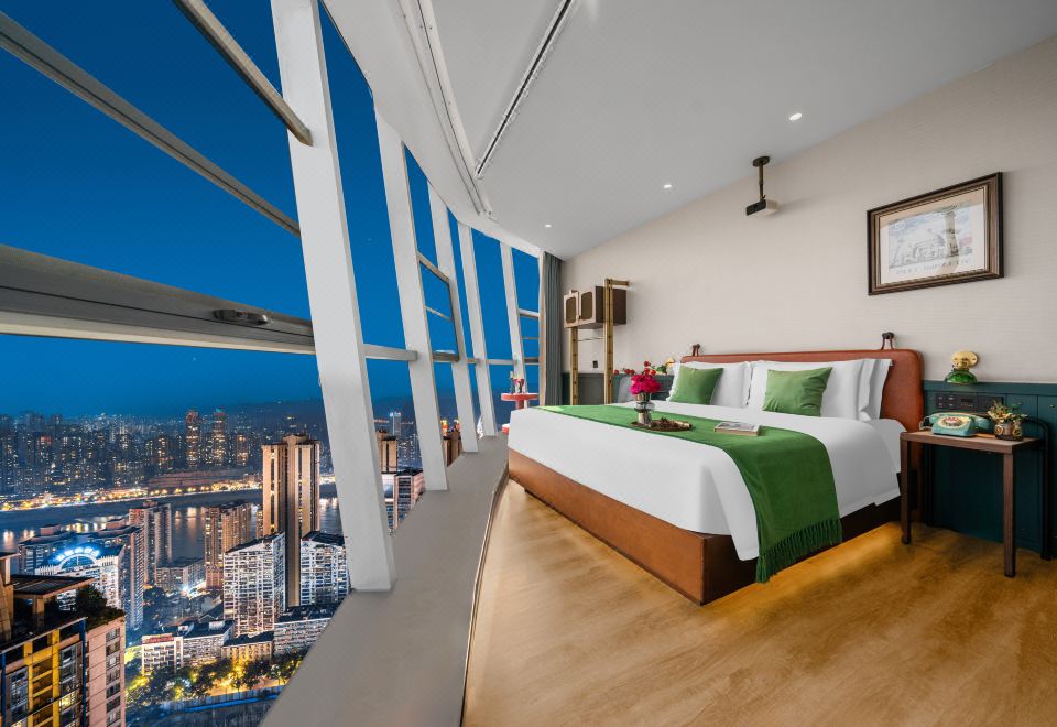 더 험블 리버뷰 호텔의 고층 뷰