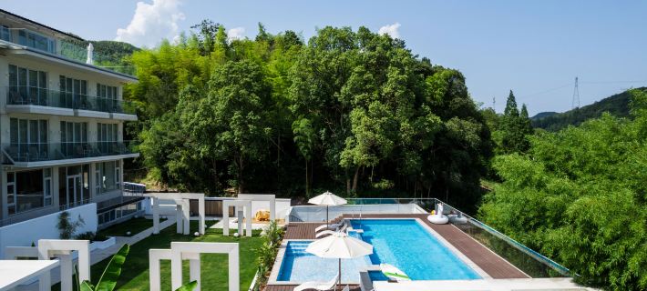 Yuansu · Mogan YOSU Wilderness · Infinity Pool Hot Springs Designer Garden Boutique Stay Hotels in Huzhou
