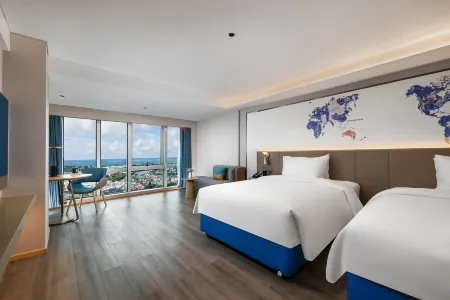 Kyriad marvelous hotel Beihai Qiaogang Fengqing Street Branch Отели рядом с достопримечательностью «Beihai Underwater World»