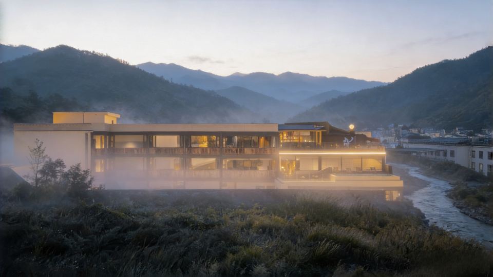 Jiuzhaigou · Dusk Mountain Villa