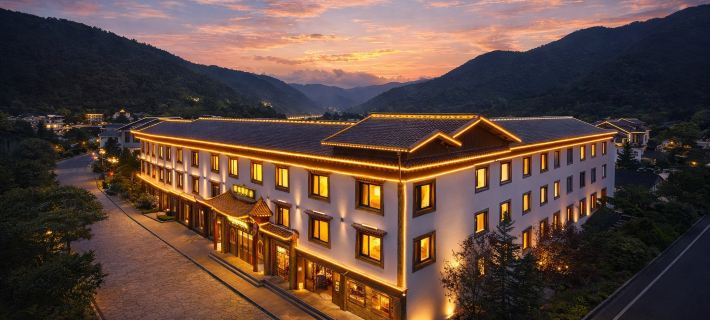 Silent Lost Horizon natural aesthetics Solo Courtyard Designer Hotel Hotel di Shangri-La