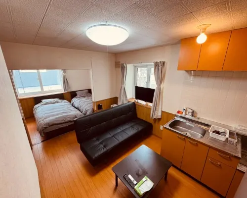 Asahi 101 [3-minute walk to subway] Parking available 鄰近札幌Satoland的酒店
