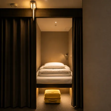 OstelloMaree | Premium Cabins in Gangnam | Quiet Single Stay