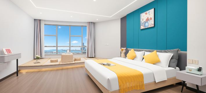 Qixi Scenic Apartment (May Fourth Square/Olympic Sailing Center) Qingdao otelleri