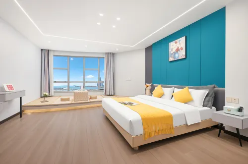 Qixi Scenic Apartment (May Fourth Square/Olympic Sailing Center) - vue mer