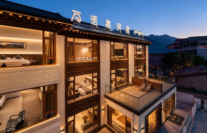 Nuojia Shanyin Xinqí Garden Homestay, Diebu