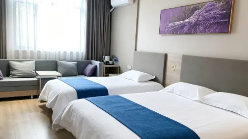 Yijia 365 Chain Hotel (Shijiazhuang Canal Bridge Railway University Yitang Metro Station Branch) - Kitchenette